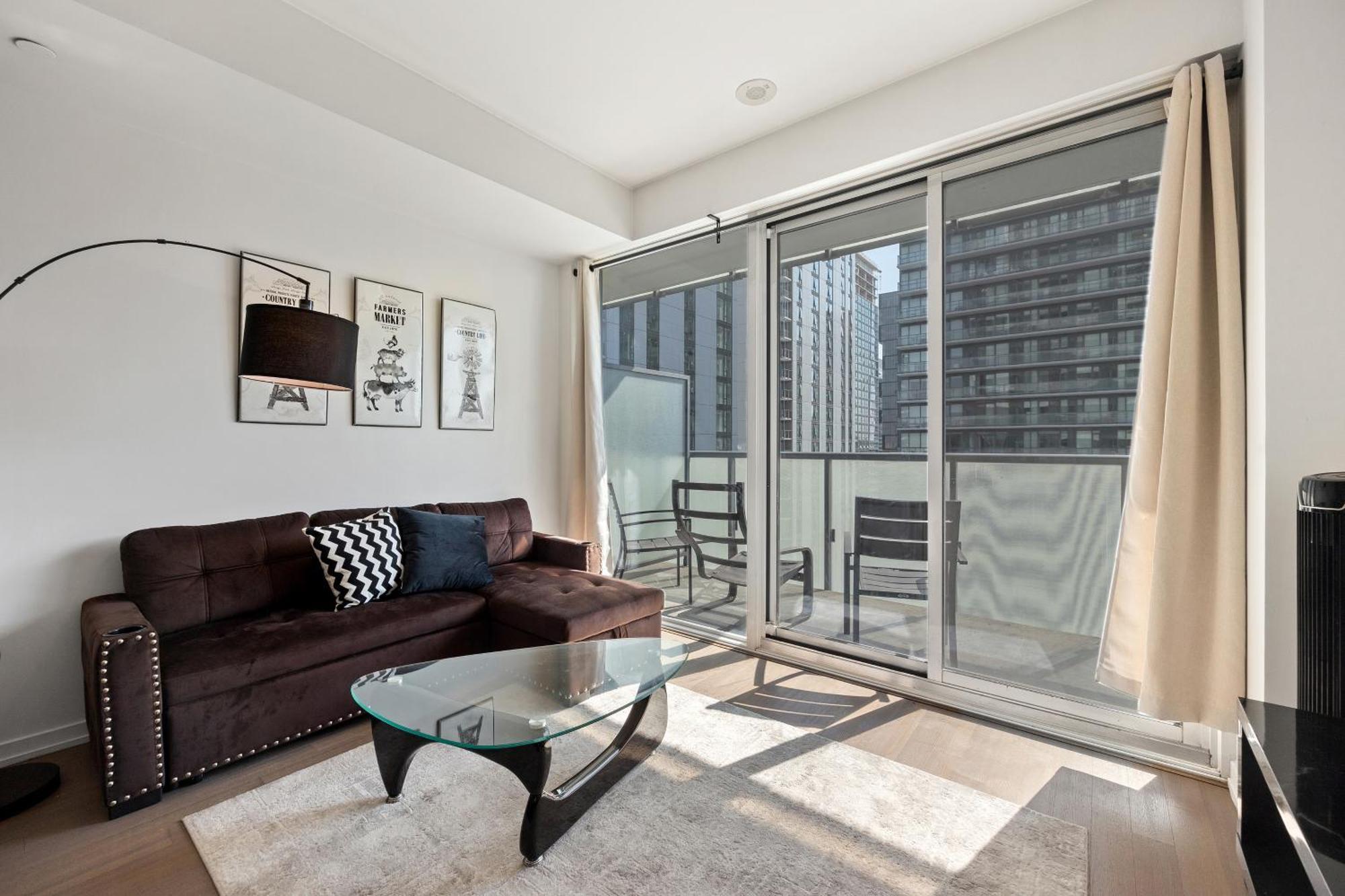 Trendy 1Bedroom Downtown Toronto Condo Exterior foto